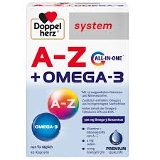 A-Z + Omega -3 ,Doppelherz 30 capsule 