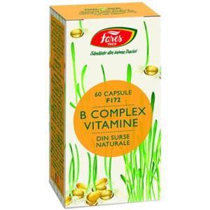 B Complex vitamine, 60 capsule, Fares