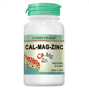 CAL-MAG-ZINC , 30 tablete,Cosmo Pharm