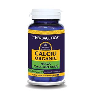 Calciu Organic- 30 capsule Herbagetica