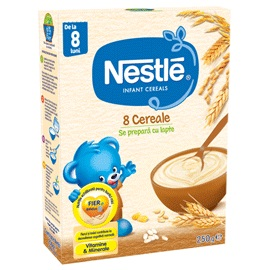 Cereale Nestle, 8 cereale dela 8 luni 250 gr