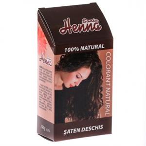 Colorant Natural Henna Sonia Saten Deschis, Kian Cosmetics, 100 g