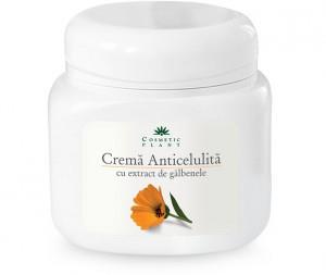 Crema Anticelulita ce extract de galbenele, Cosmetic Plant, 500ml
