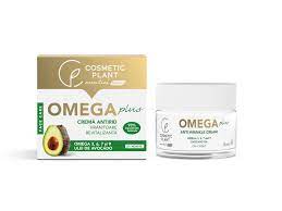 Crema antirid hranitoare si revitalizanta OMEGA Plus cu Omega 3, 6, 7, 9 & ulei de avocado, Cosmetic Plant, 50ml