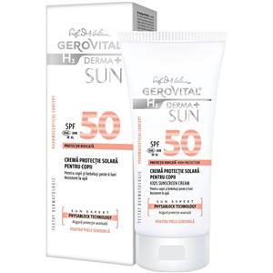 Crema protectie solara pentru copii spf 50 Gerovital Derma+ Sun, 100ml