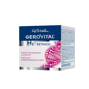 Crema regenerare avansata H3 Retinol Gerovital