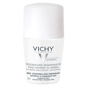 Deodorat Roll-on anti-transpitant 48h,fara parfum, Vichy, 50ml