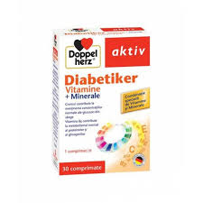 Diabetiker Vitamine + Minerale  Doppel herz 30 comprimate 