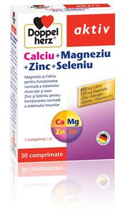 Doppelherz Calciu+Magneziu+Zinc+Seleniu 30 comprimate