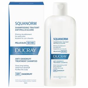 Ducray Squanorm Sampon Tratament Pentru Matreata uscata, 200 ml, Pierre Fabre