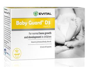 Evital Baby Guard D3, 40 capsule