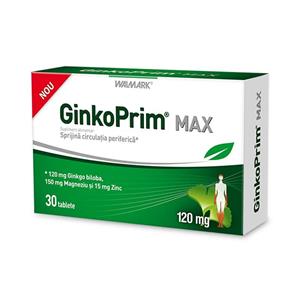 GinkoPrim Max 120 mg, 30 tablete Walmark