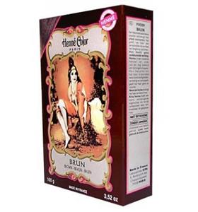 Henna Praf Maron Inchis, Henne Color  100 g