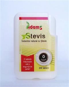 Indulcitor natural cu Stevie Adams 200 tablete 