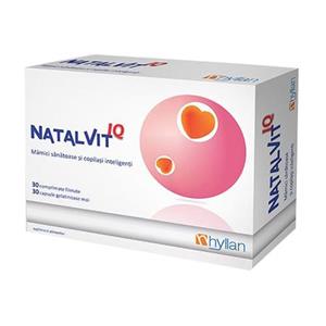 Natalvit IQ, 30 comprimate, Hyllan