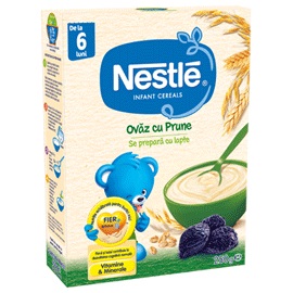 Nestle Cereale Ovaz cu Prune de la 8 luni 250 gr