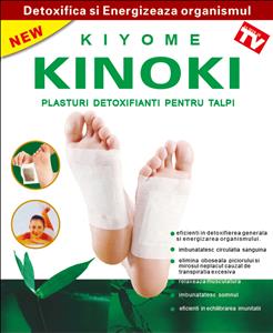Plasturi detoxifiere Kinoki Kiyome, 10 bucati