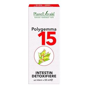 Polygemma 15 Intestin Detoxifiere - 50 ml Plant Extrakt