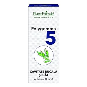 Polygemma 5 Cavitate Bucala si Gat 50 ml