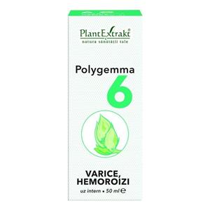 Polygemma 6 Varice , Hemoroizi 50 ml Plant Extrakt