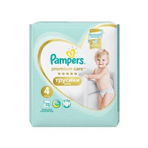 Scutece Pampers Premium Care Pants nr.4, 8-14 kg, 22 buc