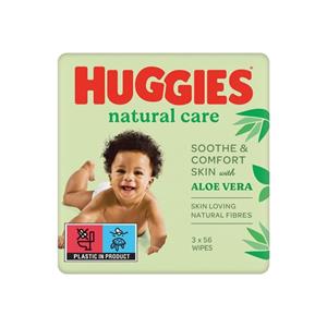 Servetele Umede Huggies Natural Care 3X56 buc