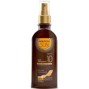 Ulei bronzant Gerovital Sun, SPF 10, 150 ml