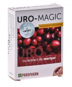 Uro-Magic cu extract de merisor 30 capsule Parapharm