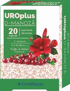 UROplus D-manoza, 20 capsule, Laropharm