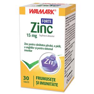Zinc Forte 15 mg, 30 tablete Walmark