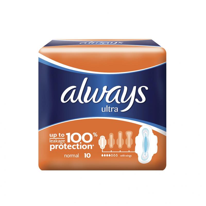 Absorbante always normal 100%protectie x 10