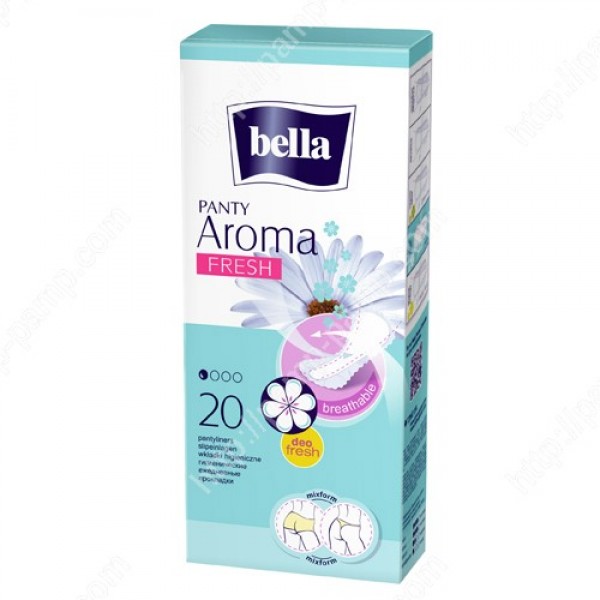 Absorbante zilnice Panty Aroma Fresh Bella, 20 bucati