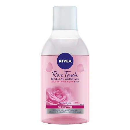 Apa micelara cu apa de trandafiri si ulei, Nivea, 400 ml