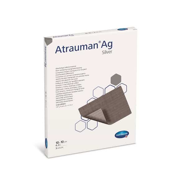 Atrauman Ag, 10 cm x 10 cm, Hartmann