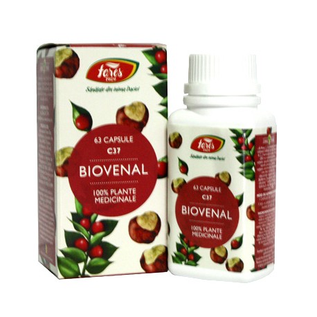 Biovenal, 63 capsule, Fares