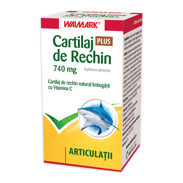 Cartilaj de rechin Plus 740mg, 100 capsule Walmark