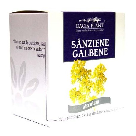 Ceai Sanziene Galbene, 50g, Dacia Plant