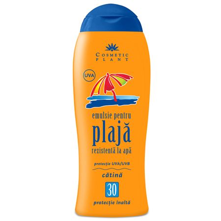 Emulsie de plaja Cosmetic Plant SPF 30, 200 ml