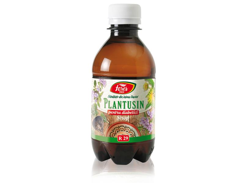 Plantusin Sirop pentru diabetici R 29 250 ml Fares