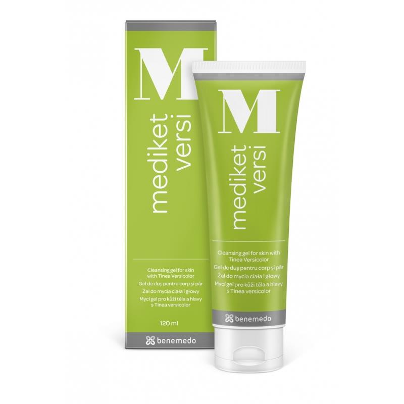Gel de dus pentru corp si par MEDIKET VERSI 200 ml