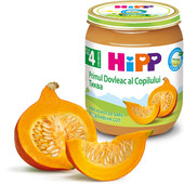 Hipp Primul Dovleac al Copilului BIOde la 4 luni 125 gr 