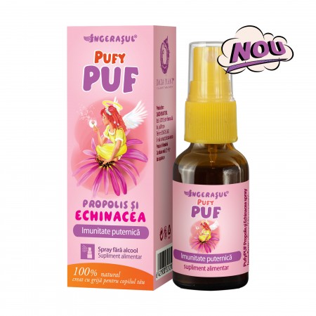 Ingrasul Pufy Puf Propolis si Echinaceea spray 20 ml