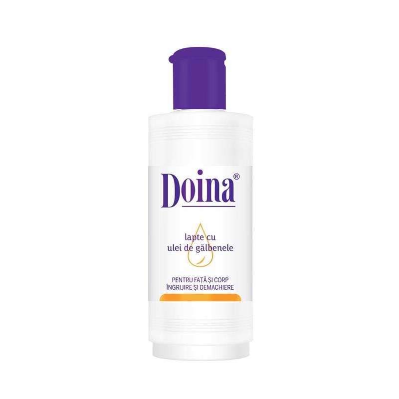 Lapte cu ulei de galbenele pentru fata si corp Doina , 200 ml