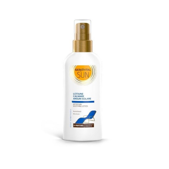 Lotiune calmare arsuri solare Gerovital sun, 150 ml