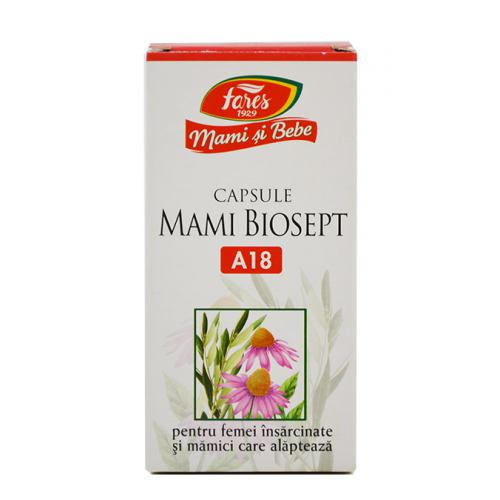 Mami Biosept A18 Fares mami si bebe 30 capsule