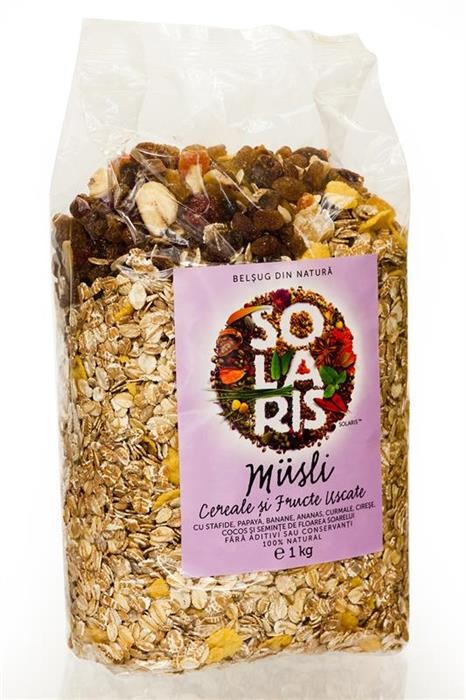 Musli Cereale si Fructe Uscate Solaris 1 kg