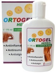 ORTOGEL hrerbal cu extracte din plante, 175 ml