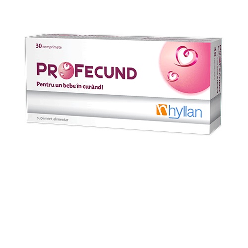 Profecund pentru femei, 30 comprimate, Hyllan