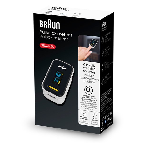 Pulsoximetru pentru deget, Braun