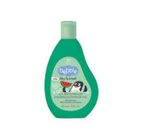 Sampon si gel de dus 2 in 1 Pepene verde, +12 luni, 250 ml, Bebble
